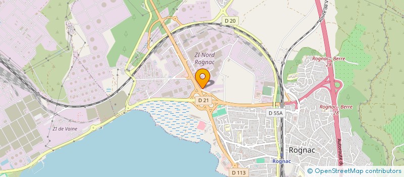 localisation de l'entreprise RACCORD EXPRESS DECOLTAGE à ROGNAC
