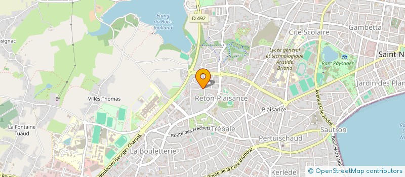 localisation de l'entreprise RACCORDEMENT FIBRE TEST  SAINT-NAZAIRE