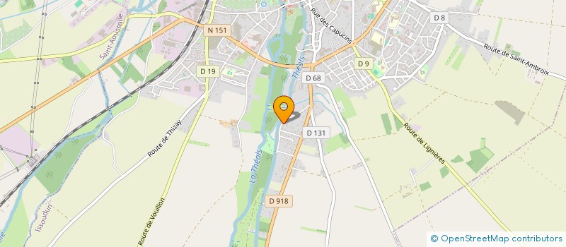 localisation de l'entreprise RACE BARROW à ISSOUDUN