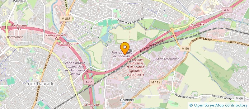 localisation de l'entreprise RACE GROUP  TOULOUSE