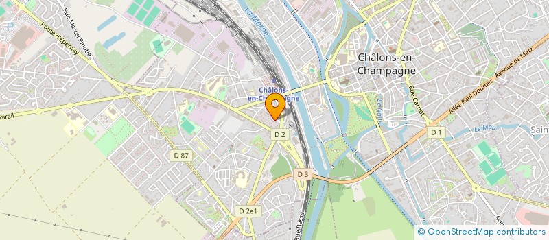 localisation de l'entreprise RACE MOTORS LTL  CHALONS-EN-CHAMPAGNE