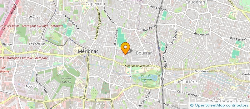 localisation de l'entreprise RACE N'PEACE  MERIGNAC