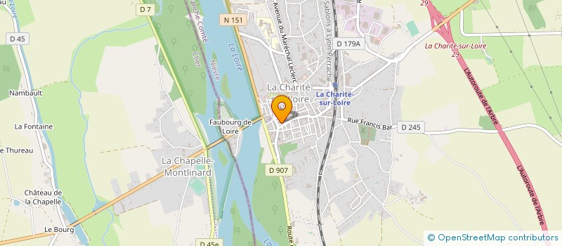 localisation de l'entreprise RACE-PAILLE à NARCY
