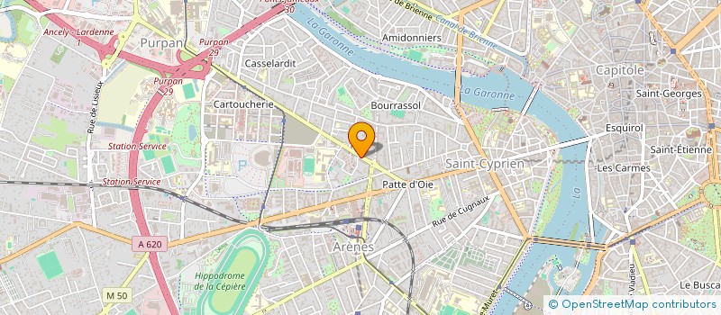 localisation de l'entreprise RACE PARTICIPATIONS  TOULOUSE