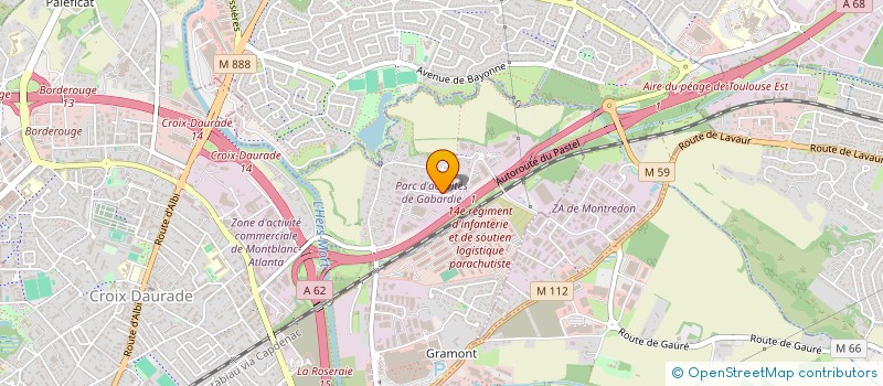 localisation de l'entreprise RACE SOLUTION  TOULOUSE