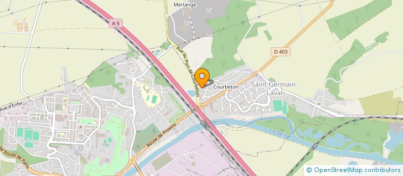 localisation de l'entreprise RACECARS à VARENNES-SUR-SEINE