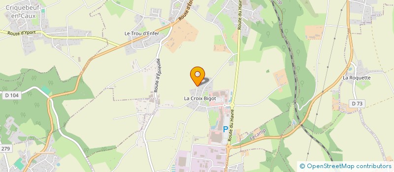 localisation de l'entreprise RACER à SAINT-LEONARD