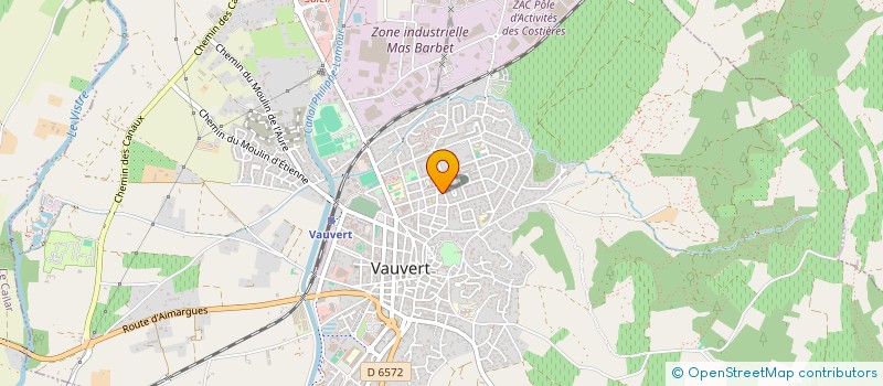 localisation de l'entreprise RACER ASSISTANCE à VAUVERT
