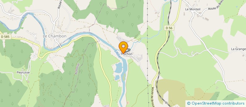 localisation de l'entreprise RACES OVINES DES MASSIFS-ENERGIES  MAZEYRAT D'ALLIER