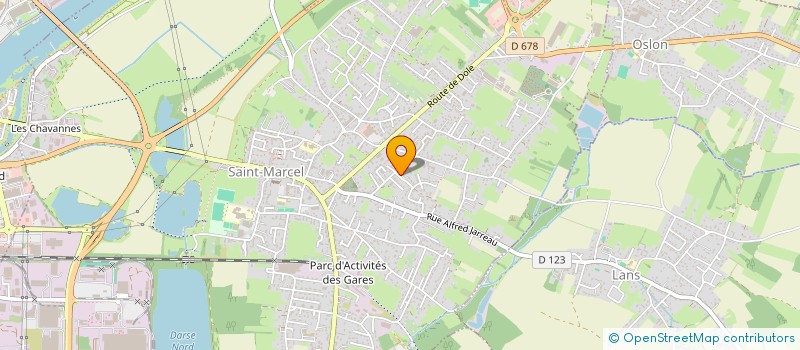 localisation de l'entreprise RACETORE à SAINT-MARCEL