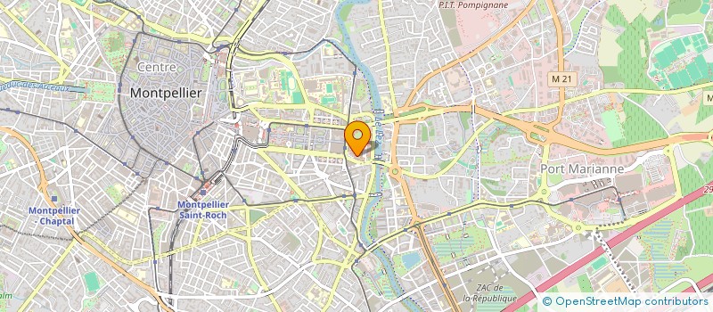 localisation de l'entreprise RACHA à MONTPELLIER