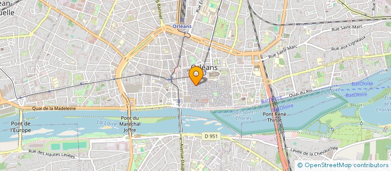 localisation de l'entreprise RACHAFIBRE à ORLEANS
