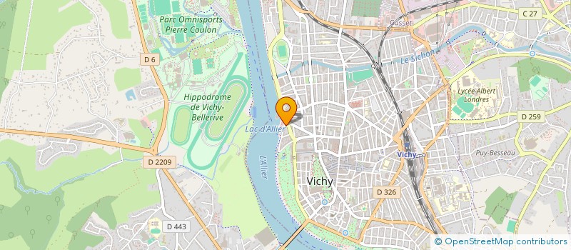 localisation de l'entreprise RACHAT DE SUCCESSION.COM à VICHY