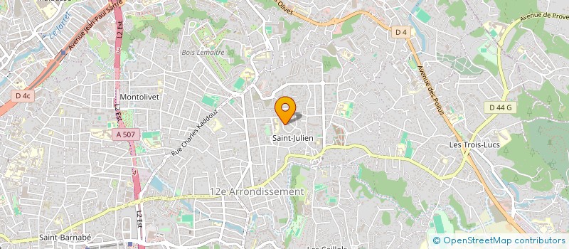 localisation de l'entreprise RACHAT LICENCES à MARSEILLE 12EME