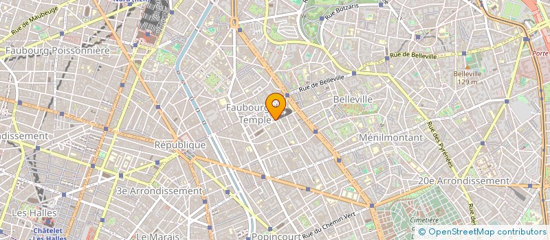 localisation de l'entreprise RACHED A ET DACHARI A à PARIS