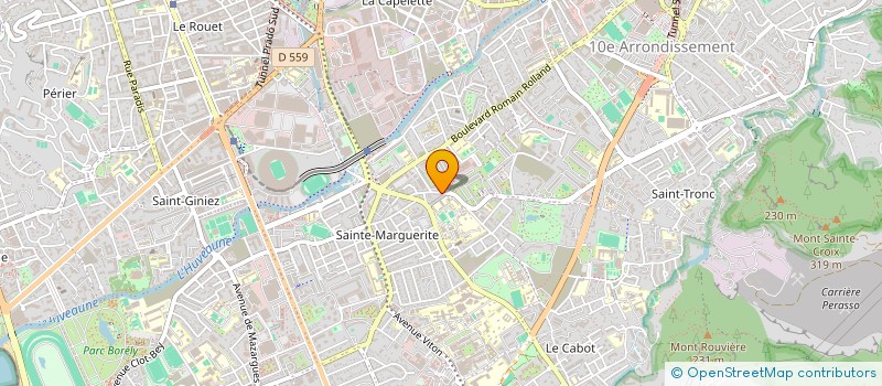 localisation de l'entreprise RACHEL à MARSEILLE