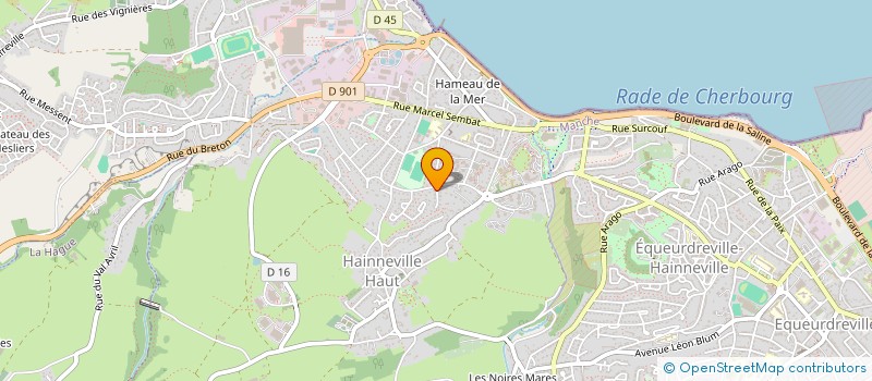 localisation de l'entreprise RACHEL ET ELIE  CHERBOURG-EN-COTENTIN