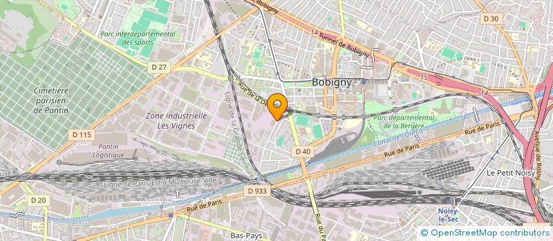 localisation de l'entreprise RACHEL'S CAKES  BOBIGNY