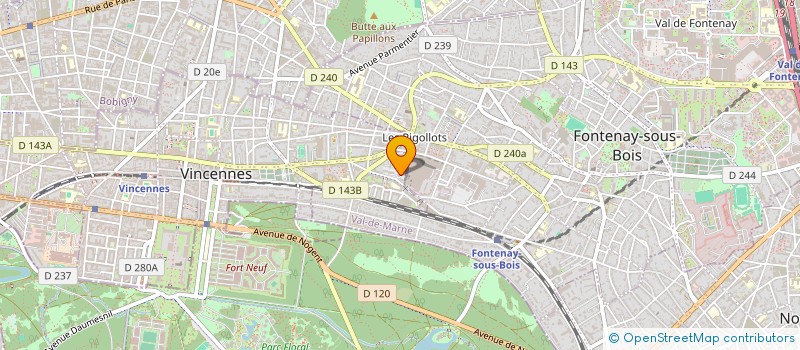 localisation de l'entreprise RACHIDA HADDI à VINCENNES