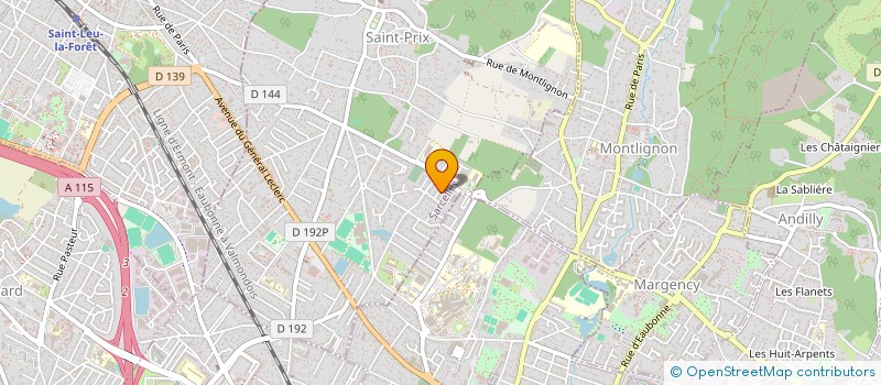 localisation de l'entreprise RACHIMO à SAINT-PRIX