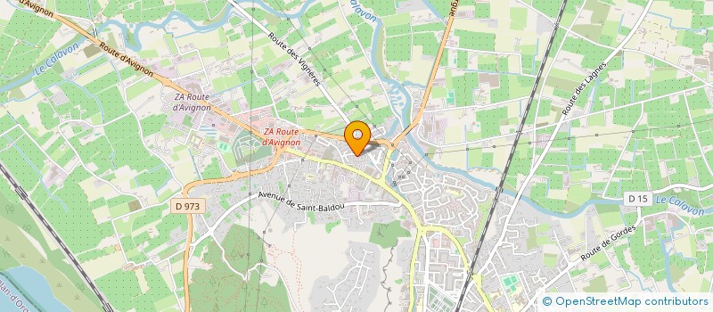 localisation de l'entreprise RACHOUSAM  CAVAILLON