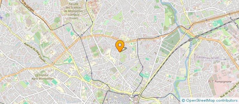 localisation de l'entreprise RACIN' à MONTPELLIER