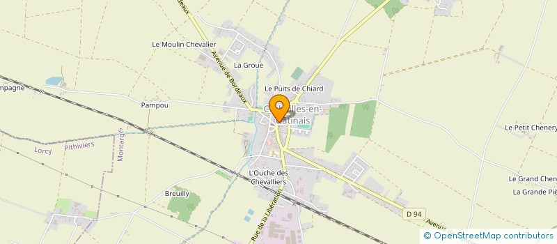localisation de l'entreprise RACINE  CORBEILLES