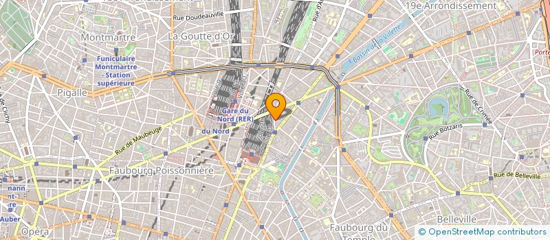 localisation de l'entreprise RACINE  PARIS