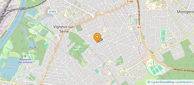 localisation de l'entreprise RACINE à VIGNEUX-SUR-SEINE
