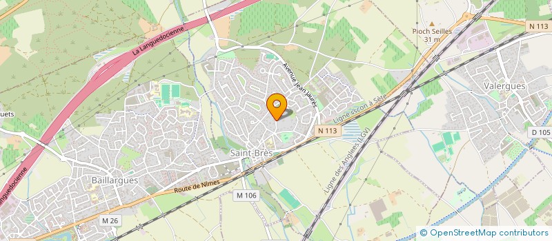 localisation de l'entreprise RACINE  SAINT-BRES