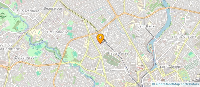 localisation de l'entreprise RACINE  NANTES