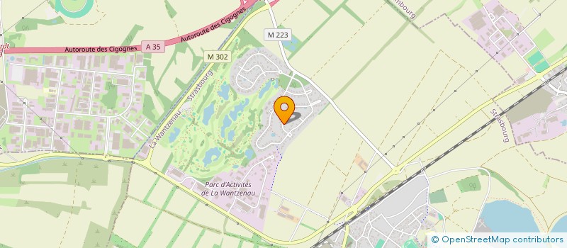 localisation de l'entreprise RACINE CARREE  LA WANTZENAU