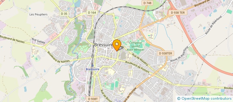 localisation de l'entreprise RACINE CUBIC à BRESSUIRE