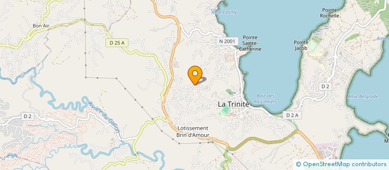 localisation de l'entreprise RACINE MANDJAK à TRINITE