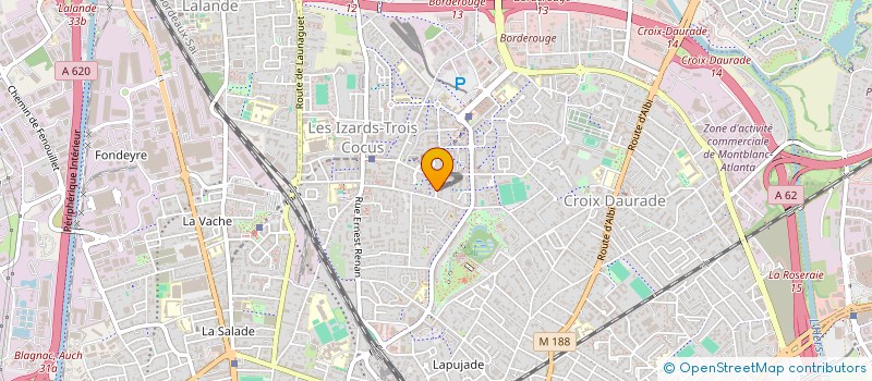 localisation de l'entreprise RACINE N'CO à TOULOUSE