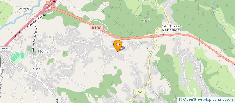 localisation de l'entreprise RACINES  USSAC