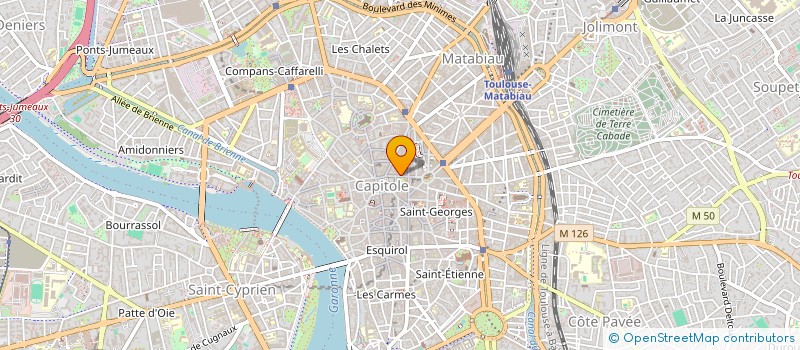 localisation de l'entreprise RACINES à TOULOUSE