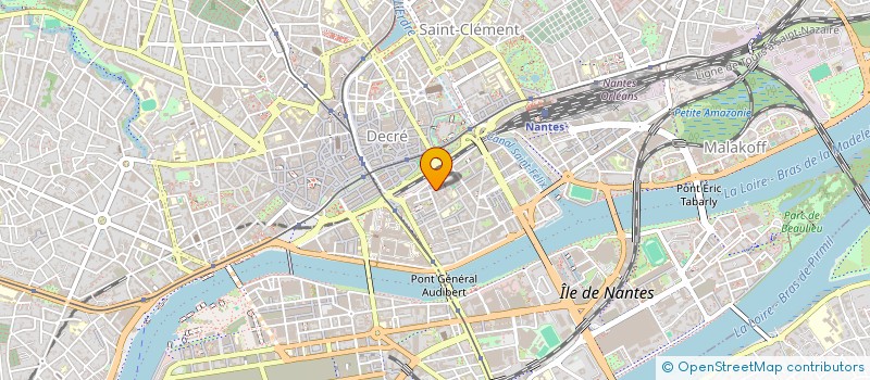 localisation de l'entreprise RACINES à NANTES
