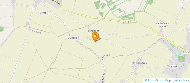 localisation de l'entreprise RACINES CARREES  LANDRAIS