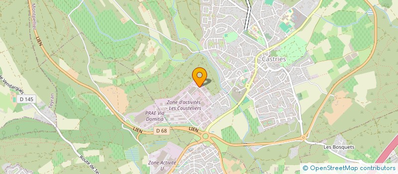 localisation de l'entreprise RACINES DE FRANCE à MONTPELLIER