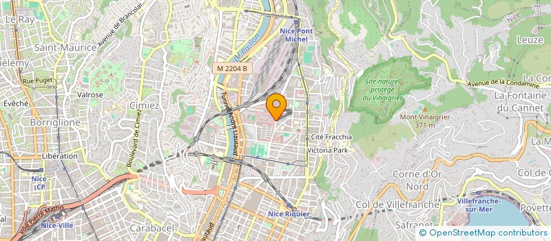 localisation de l'entreprise RACINES DE L ARBITRAGE à NICE