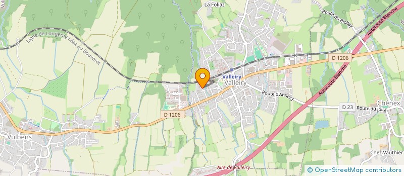 localisation de l'entreprise RACINES DU MONDE à VALLEIRY