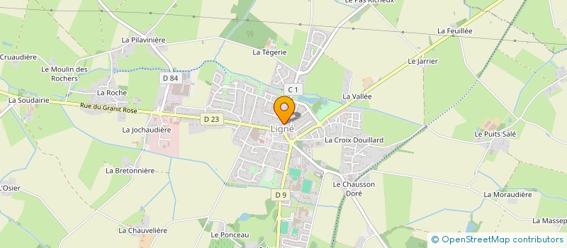 localisation de l'entreprise RACINES ET PATRIMOINE DE LIGNE  LIGNE