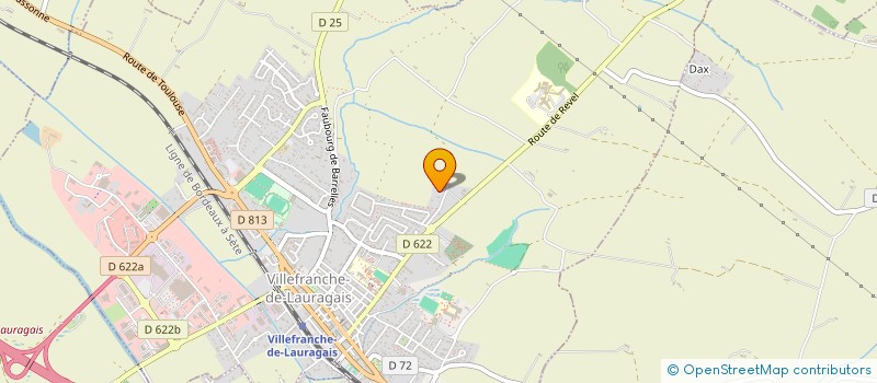 localisation de l'entreprise RACINES FERTILES à TREBONS-SUR-LA-GRASSE