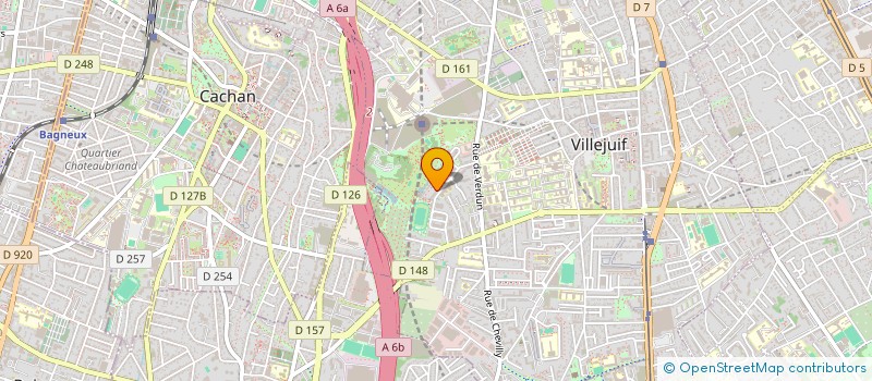 localisation de l'entreprise RACINES & FUTURS à VILLEJUIF