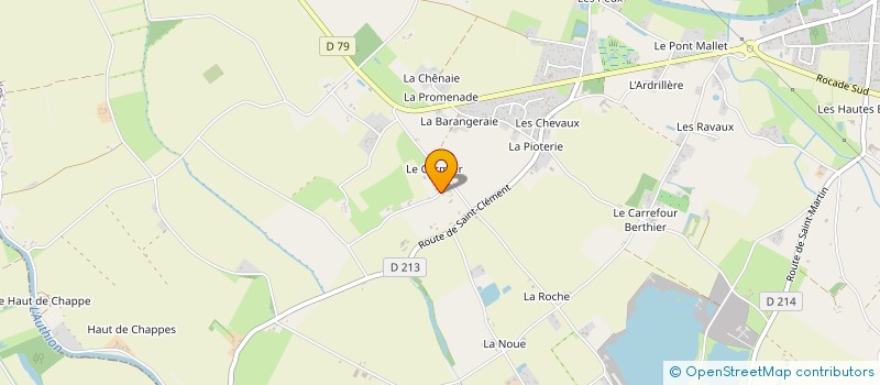 localisation de l'entreprise RACINES GABILLER  LONGUE-JUMELLES