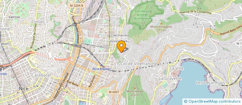 localisation de l'entreprise RACINES POUR TOUS à NICE