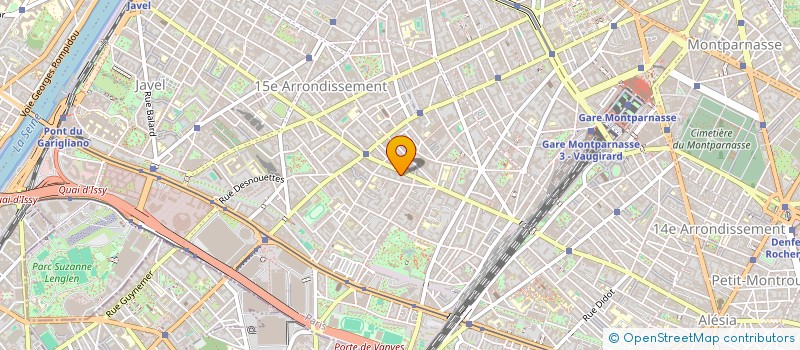 localisation de l'entreprise RACINES SUR CIEL - RSC  PARIS