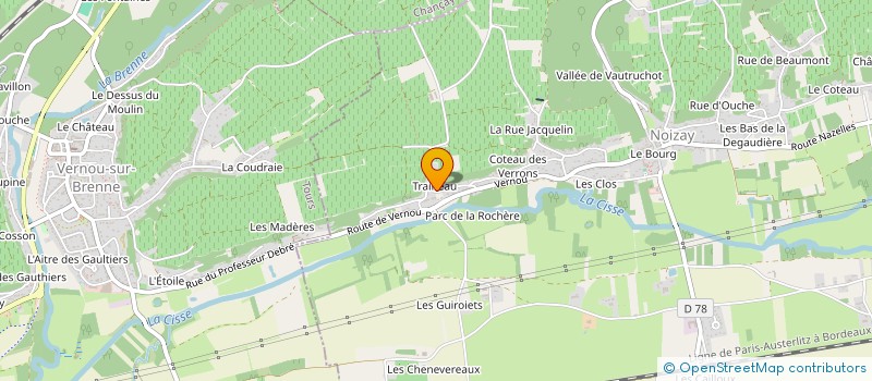 localisation de l'entreprise RACING CAR NOIZEEN  NOIZAY