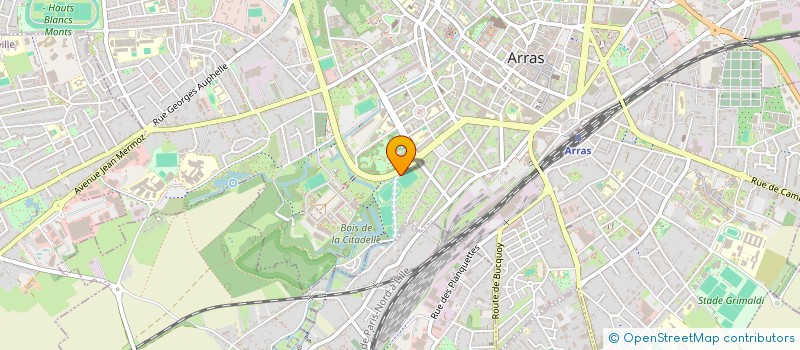 localisation de l'entreprise RACING CLUB ARRAS SPORTS LOISIRS ADAPTES à ARRAS